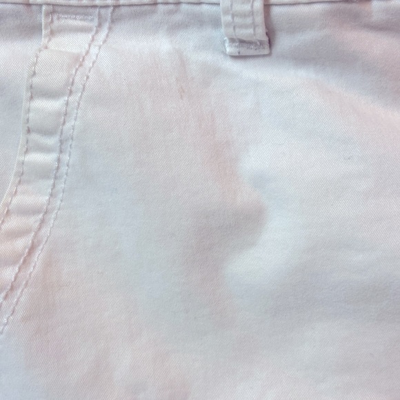 Aeropostale white midi twill shorts size 0 - Picture 6 of 6